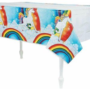 UNICORN Tablecover Birthday Party Decoration Disposable - CLOSEOUT